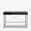 Alva skrivebord Sort
