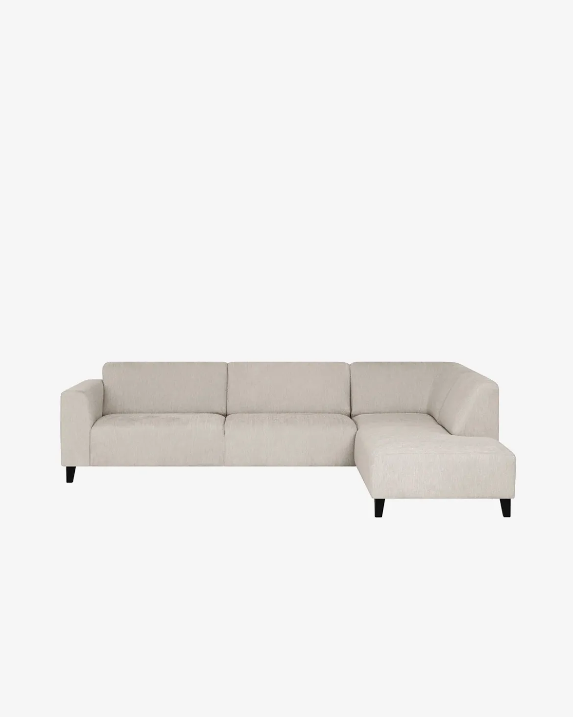 Amalfi hjørnesofa m/open end Beige