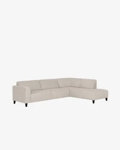 Amalfi hjørnesofa m/open end Beige