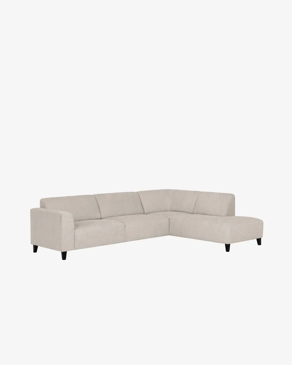 Amalfi hjørnesofa m/open end Beige