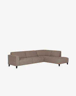 Amalfi hjørnesofa m/open end Beige