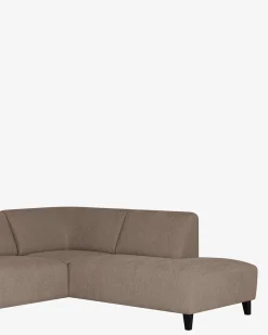 Amalfi hjørnesofa m/open end Beige