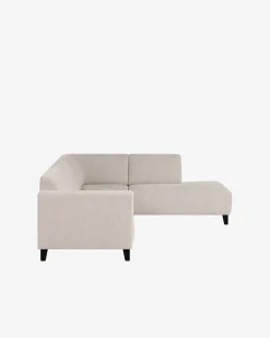 Amalfi hjørnesofa m/open end Beige