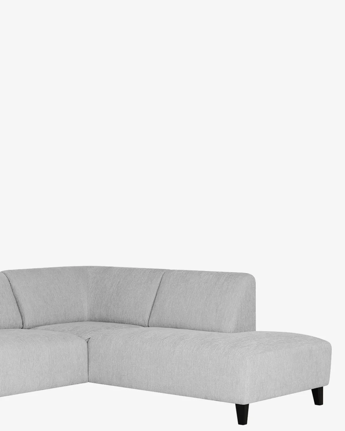 Amalfi hjørnesofa m/open end Beige