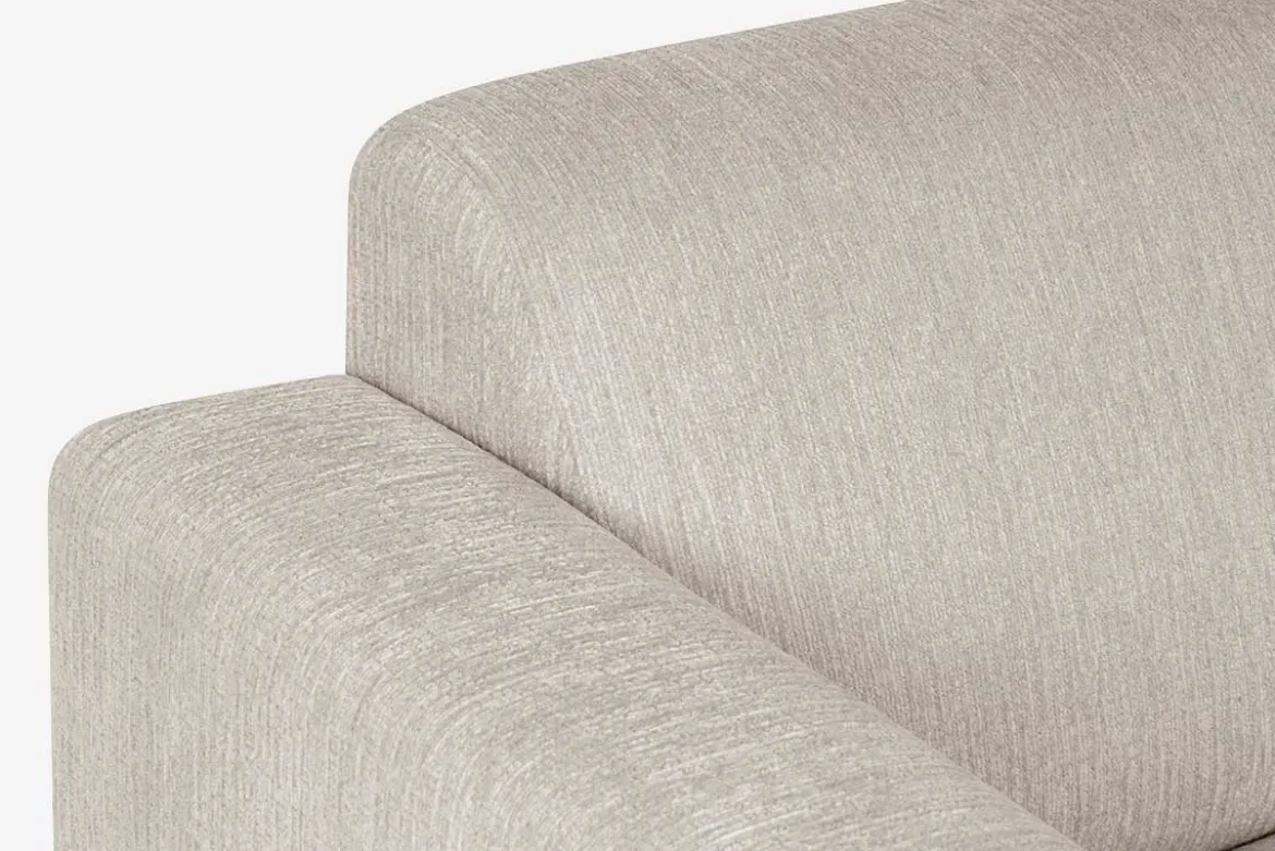 Amalfi hjørnesofa m/open end Beige