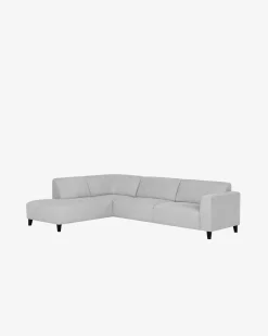 Amalfi hjørnesofa m/open end Beige
