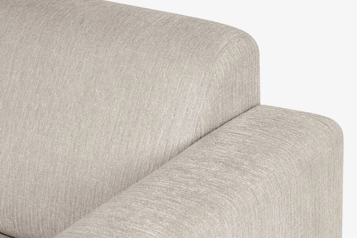 Amalfi hjørnesofa m/open end Beige