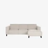 Amalfi 3 pers. m/chaiselong Beige