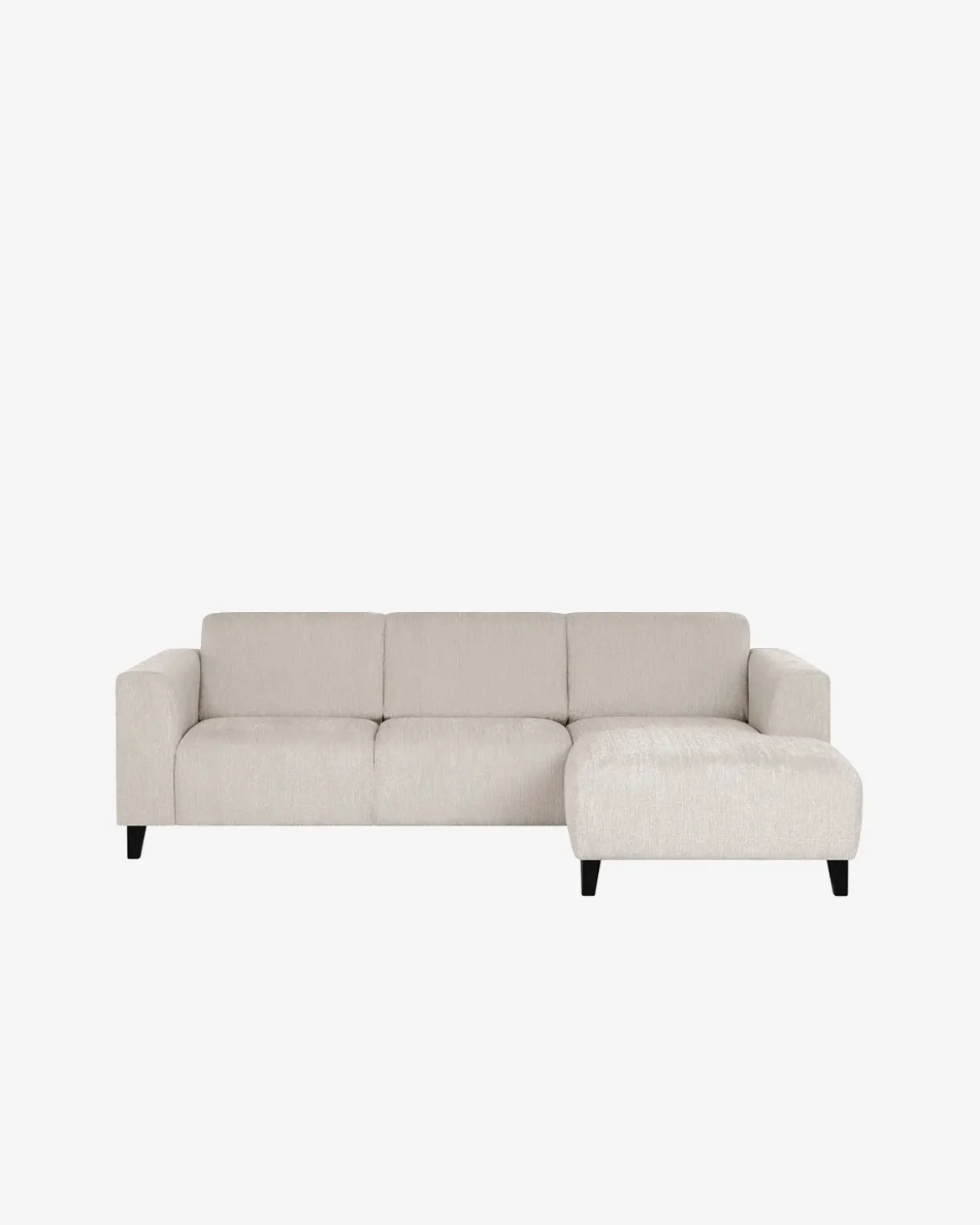 Amalfi 3 pers. m/chaiselong Beige