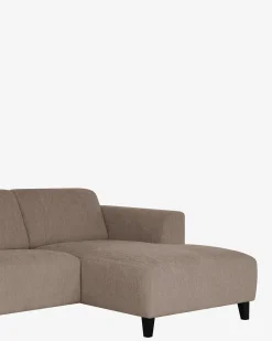 Amalfi 3 pers. m/chaiselong Beige