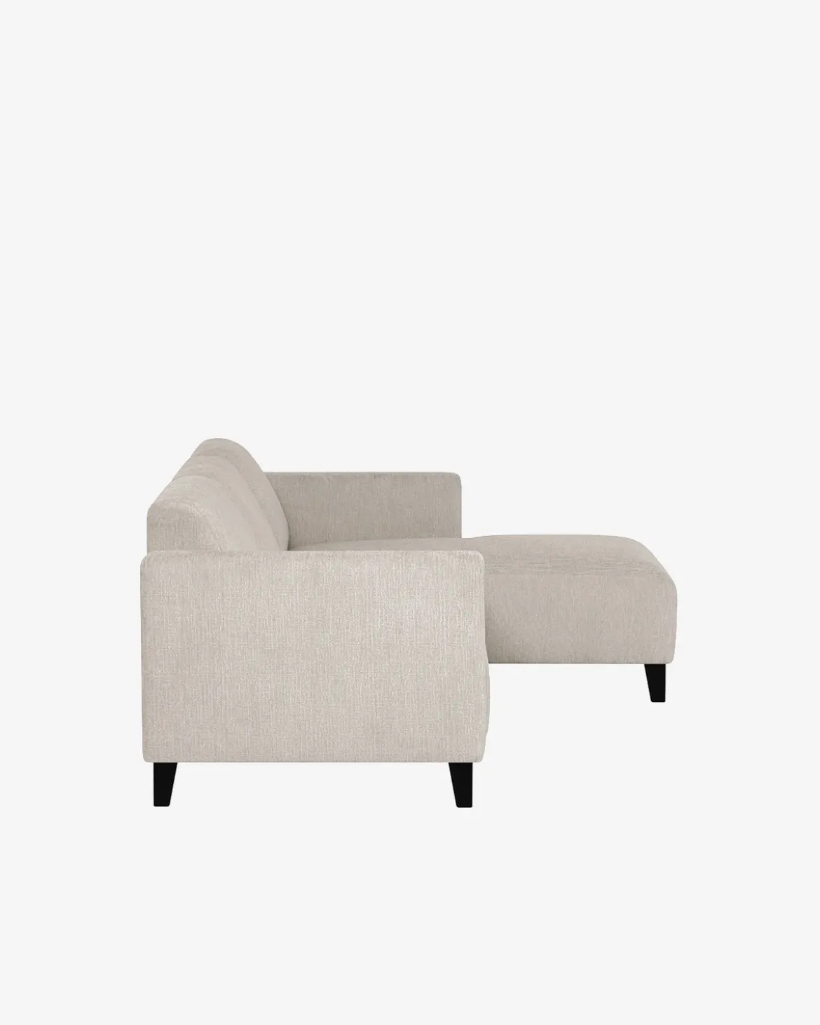 Amalfi 3 pers. m/chaiselong Beige