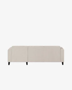 Amalfi 3 pers. m/chaiselong Beige