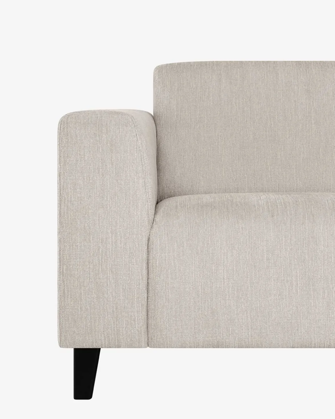 Amalfi 3 pers. m/chaiselong Beige