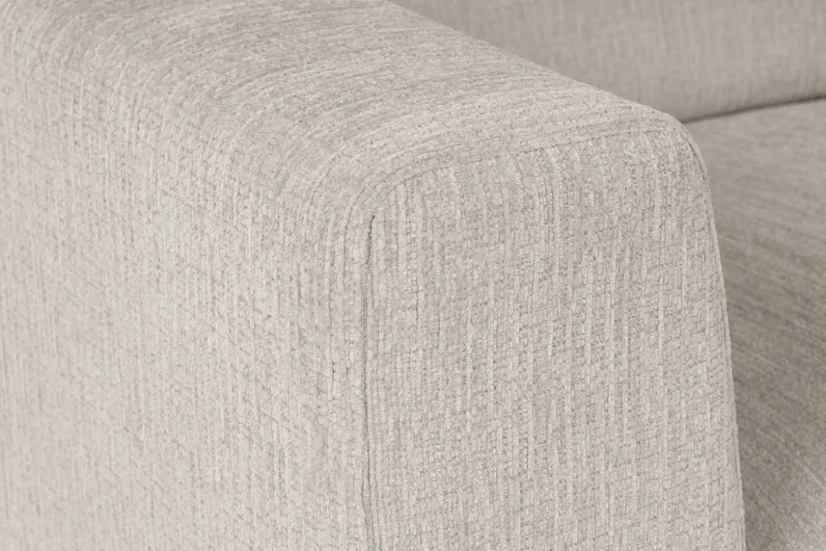 Amalfi 3 pers. m/chaiselong Beige