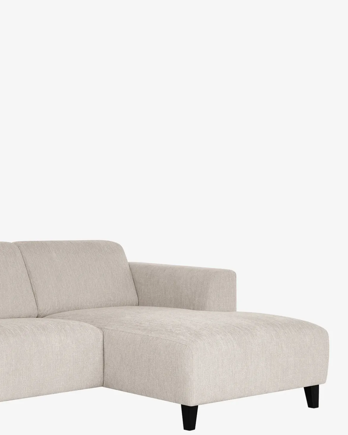 Amalfi 3 pers. m/chaiselong Beige