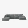 Andretta byggesofa Lys grå