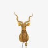 Antilope væglampe Guld