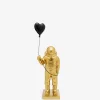 Astronaut m. ballon hjerte Pynt