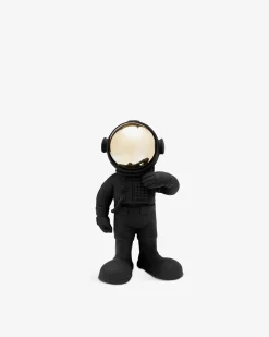 Astronaut m. guld visir Pynt