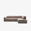 Aviano hjørnesofa m/open end Taupe