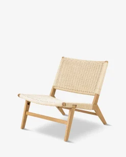 Bali loungestol Natur flet