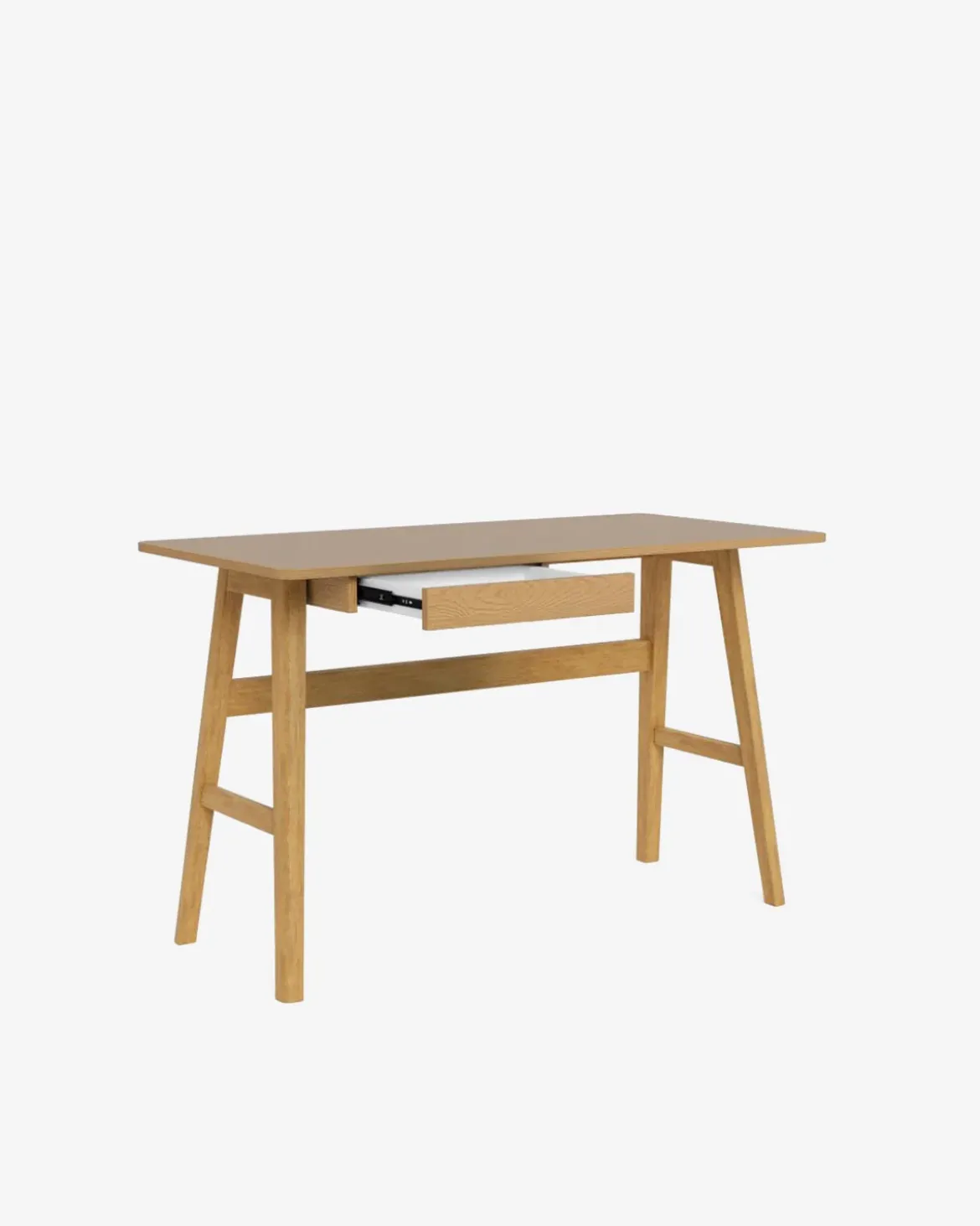Barnett skrivebord Lak egefiner