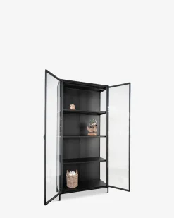 Brisbane vitrine Sort