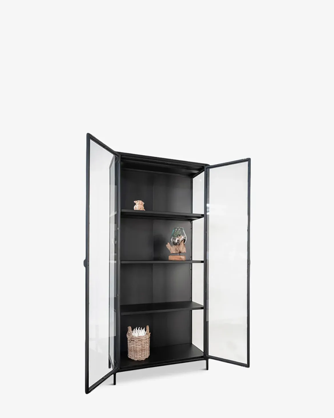Brisbane vitrine Sort