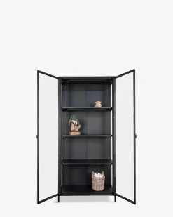 Brisbane vitrine Sort