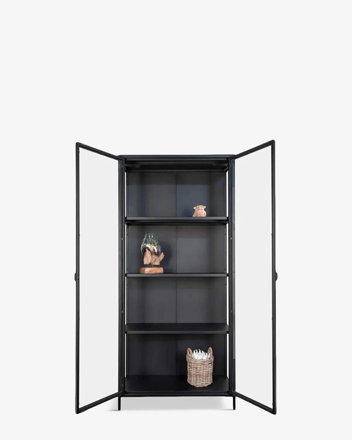 Brisbane vitrine Sort