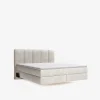 Brooklyn continentalseng 160x200 m/gavl, beige
