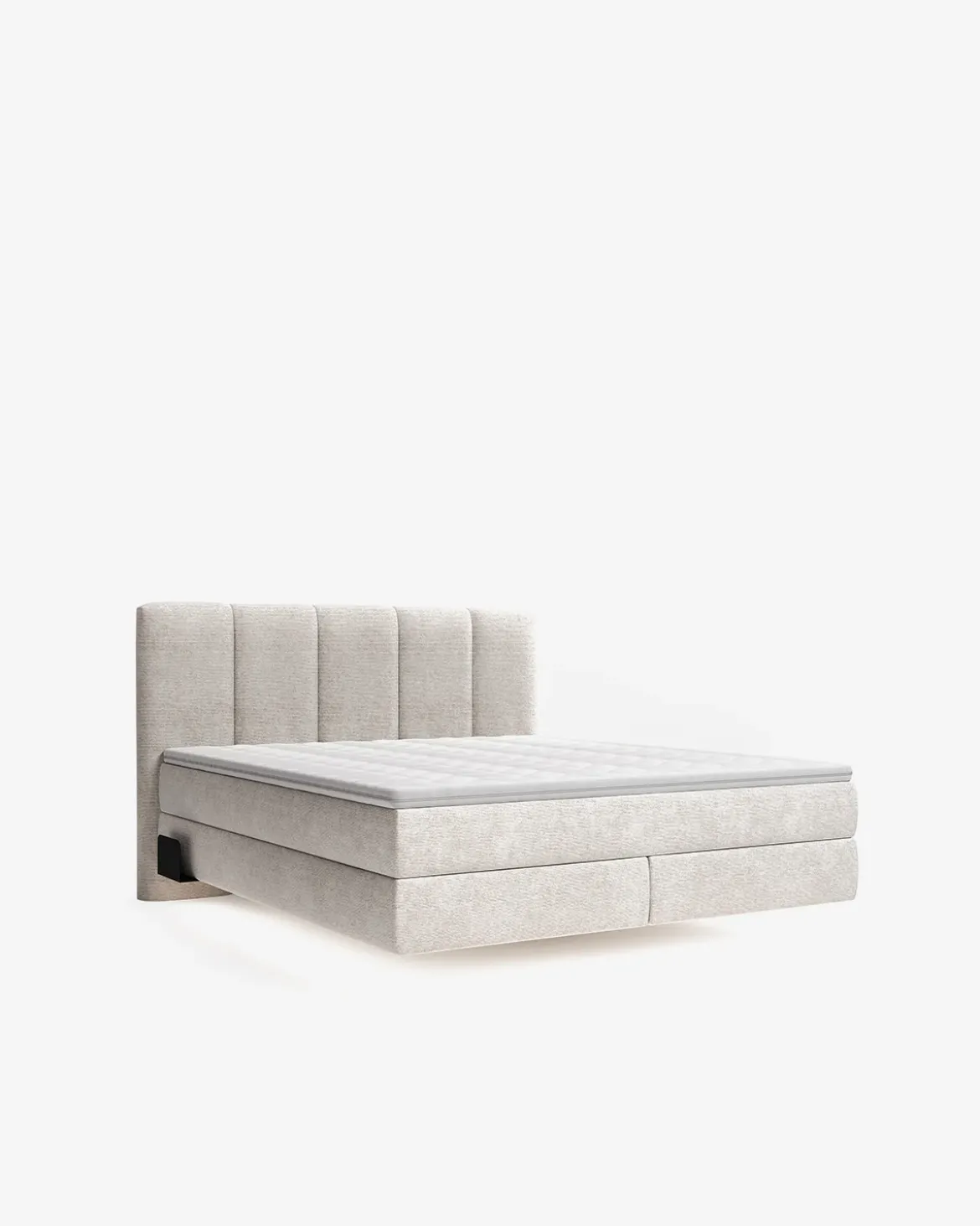 Brooklyn continentalseng 180x200 m/gavl, beige
