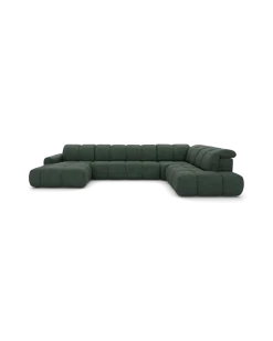 Bullet U-sofa Højrevendt med chaiselong og open end