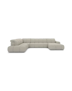Bullet U-sofa Venstrevendt med chaiselong og open end