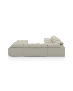 Bullet U-sofa Venstrevendt med chaiselong og open end