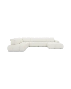 Bullet U-sofa Venstrevendt med chaiselong og open end