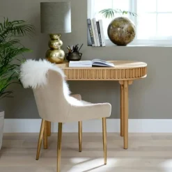 Carno skrivebord Natur eg
