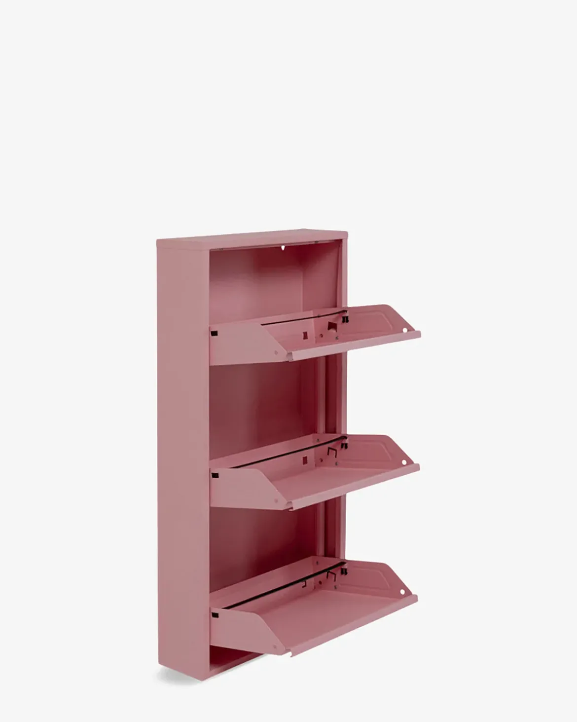 Caruso skoskab 3 låger Rosa