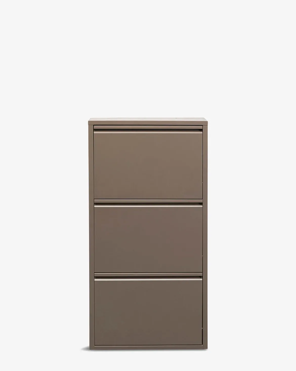 Caruso skoskab 3 låger Taupe