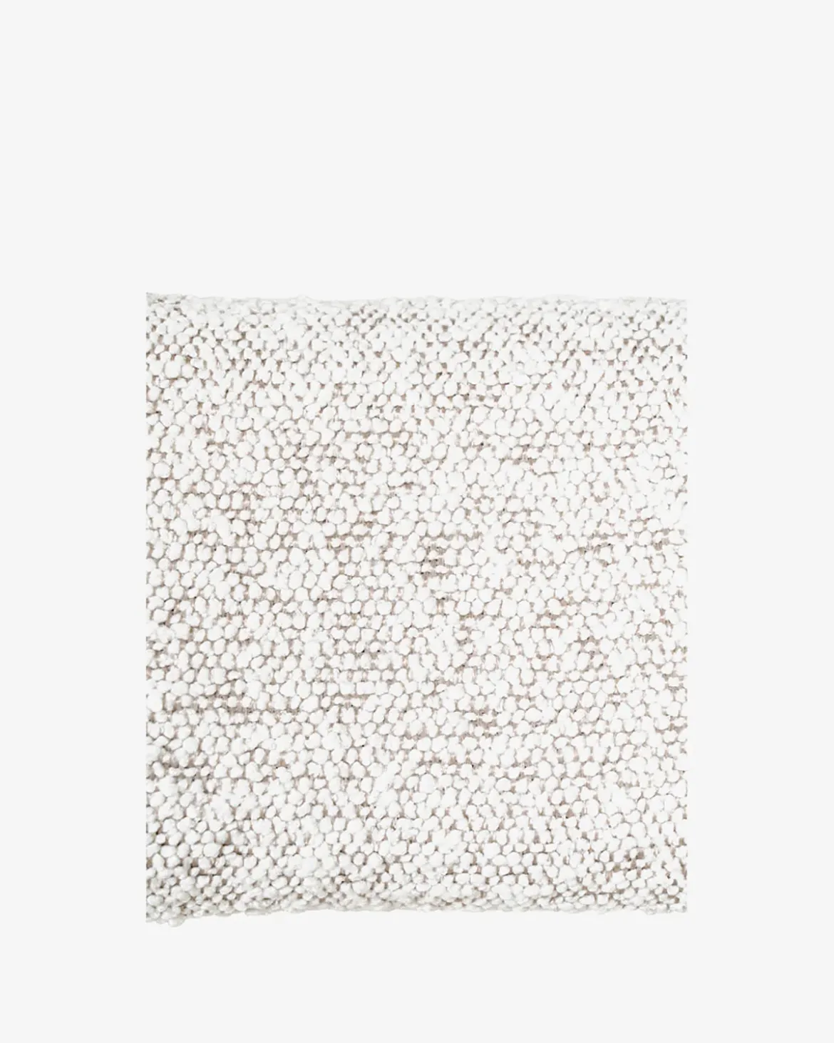 Casablanca spisebordsstol Hvid bouclé