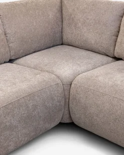 Cavo hjørnesofa m/open end Lys taupe