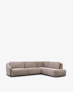 Cavo hjørnesofa m Open end, lys taupe