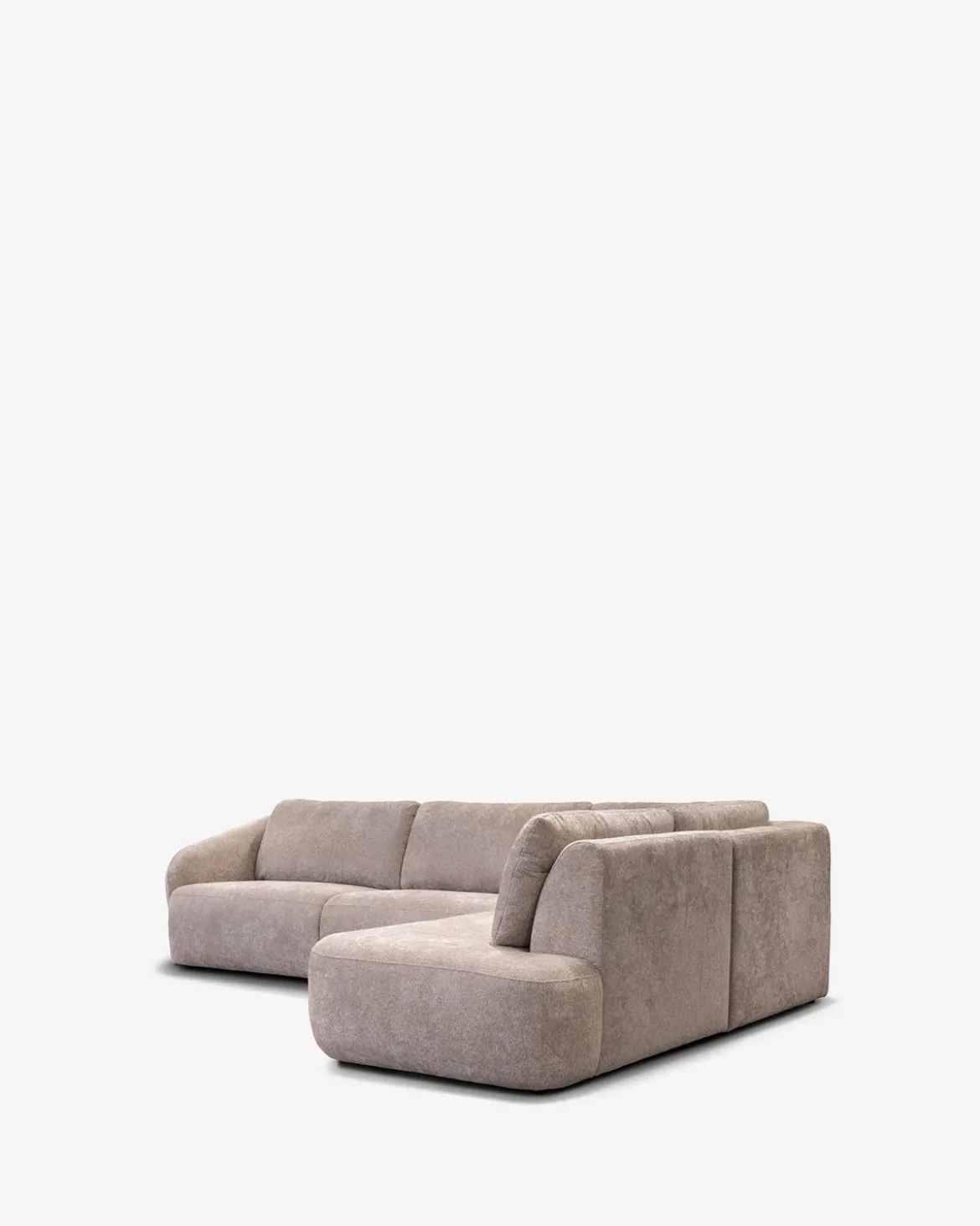 Cavo hjørnesofa m Open end, lys taupe