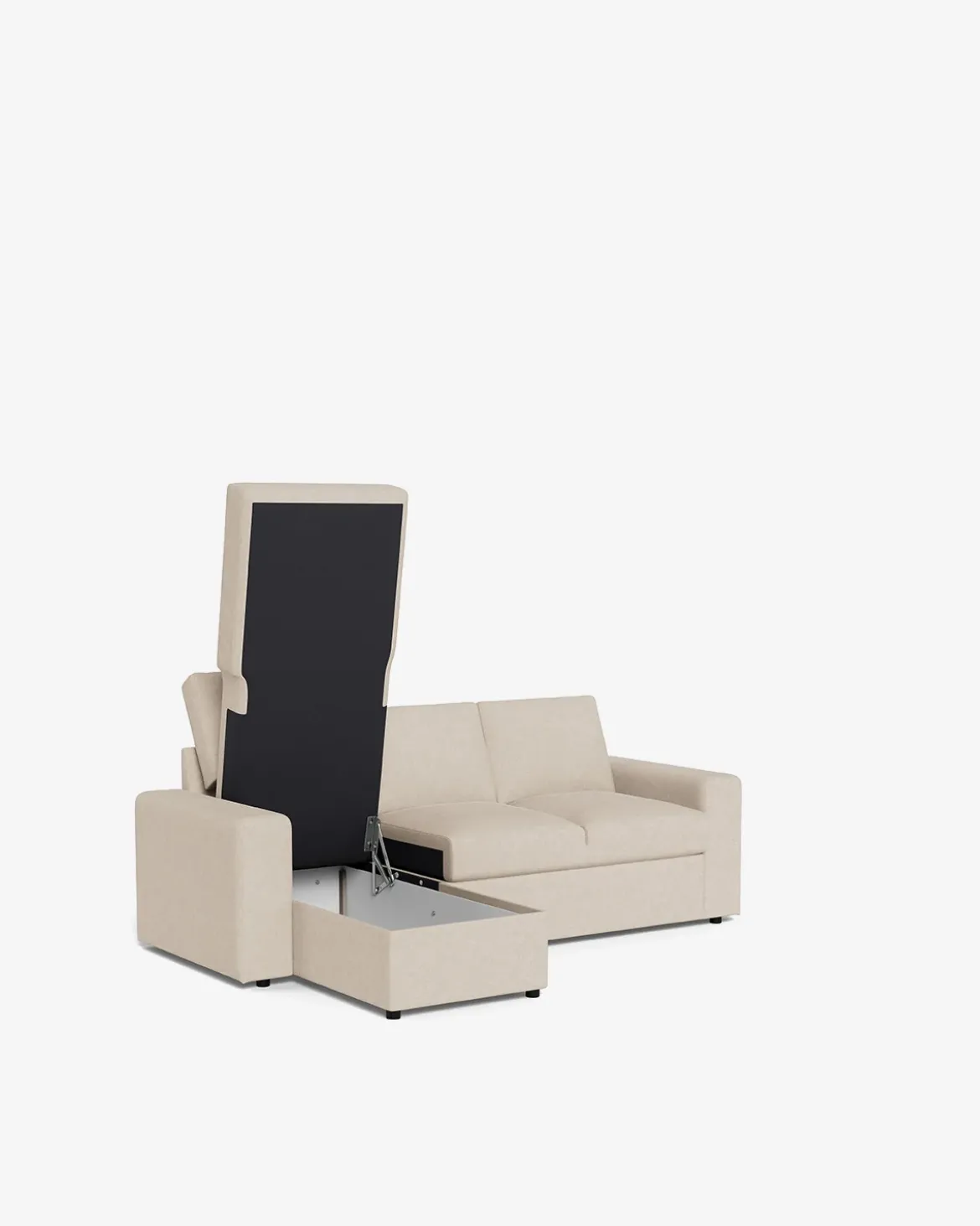 Conan sovesofa m/chaiselong Sand