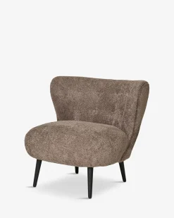 Covelo Loungestol Brun boucle