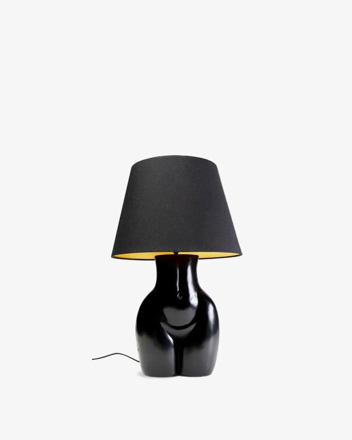 Donna bordlampe Sort