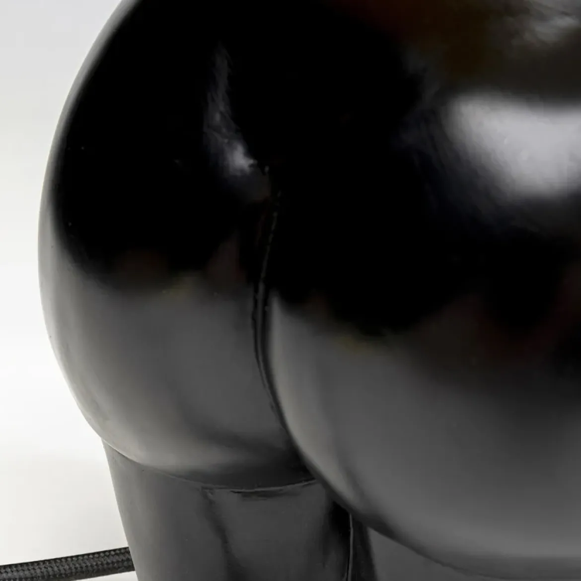 Donna bordlampe Sort