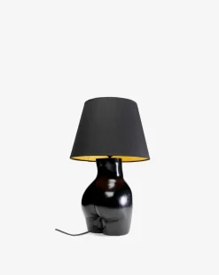 Donna bordlampe Sort