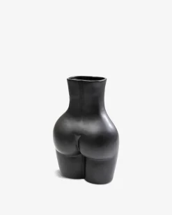 Donna vase stor Sort
