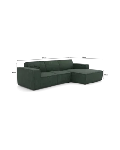 Espada chaiselongsofa Højrevendt